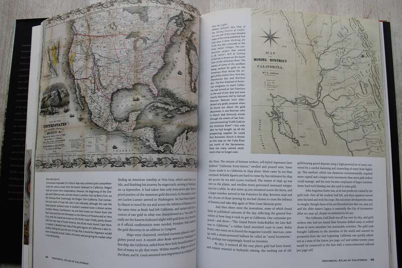 Historical Atlas of California: With Original Maps - Derek Hayes