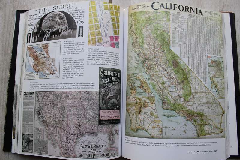 Historical Atlas of California: With Original Maps - Derek Hayes