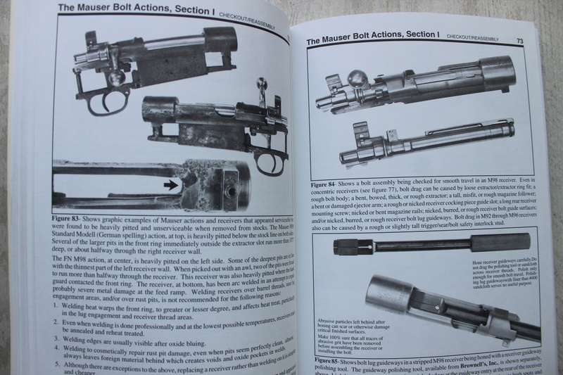 The Mauser M91 to M98 Bolt Actions - Shop Manual  / Kuhnhausen