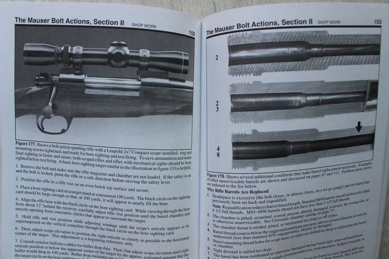 The Mauser M91 to M98 Bolt Actions - Shop Manual  / Kuhnhausen