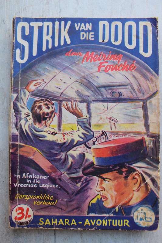 Pronkboek - Sahara-Avontuur Reeks - Strik van die dood -  No. 20 - Meiring Fouche