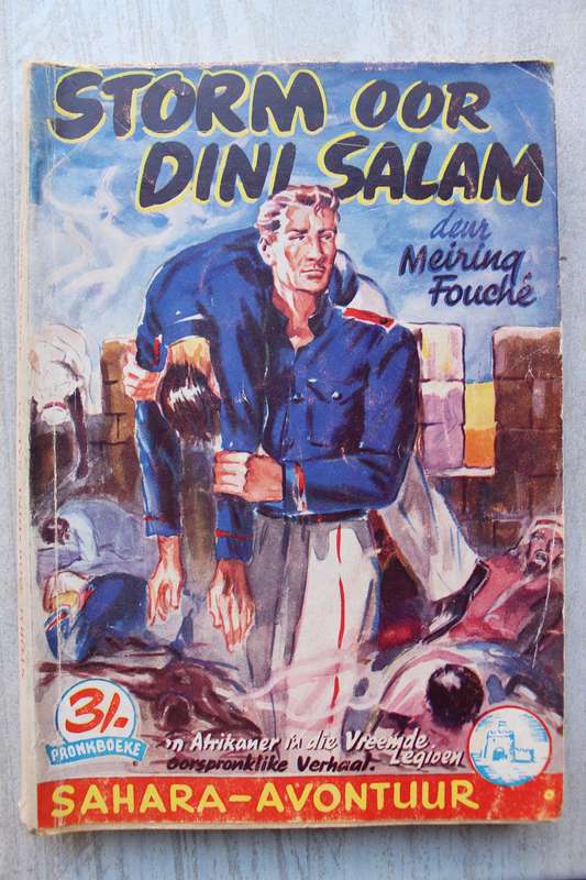 Pronkboek - Sahara-Avontuur Reeks - Storm oor Dini Salam -  No. 26 - Meiring Fouche