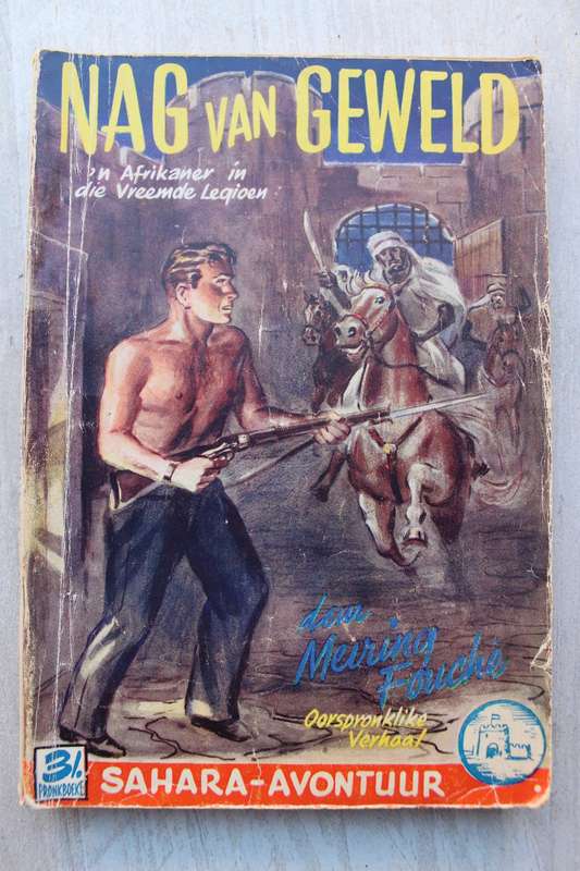 Pronkboek - Sahara-Avontuur Reeks - Nag van geweld -  No. 22 - Meiring Fouche