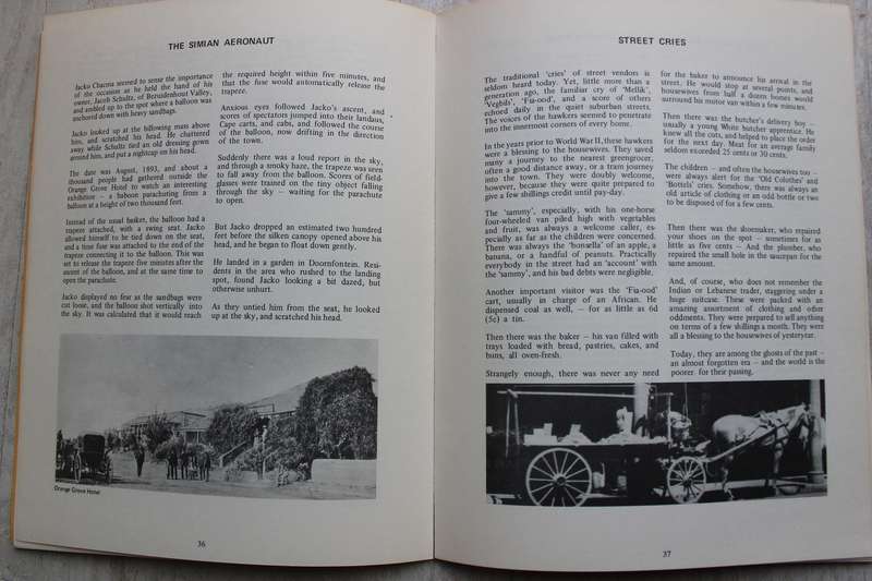 DOWN MEMORY LANE - HARRY ZEEDERBERG - VIGNETTES OF EARLY JOHANNESBURG