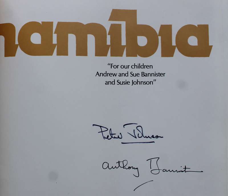 SIGNED:   Namibia- Africa`s Harsh Paradise - Bannister & Johnson