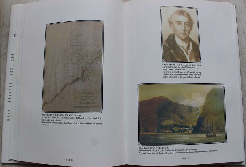 St.Helena Illustrated (1502-1902) By Robin Castell:  SIGNED