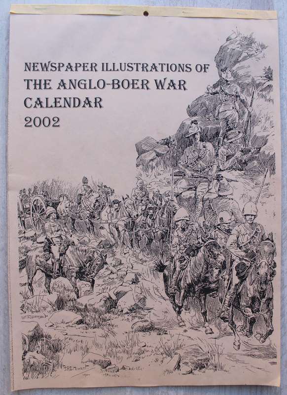 2002 Anglo-Boer War Calendar / Newspaper Illustrations