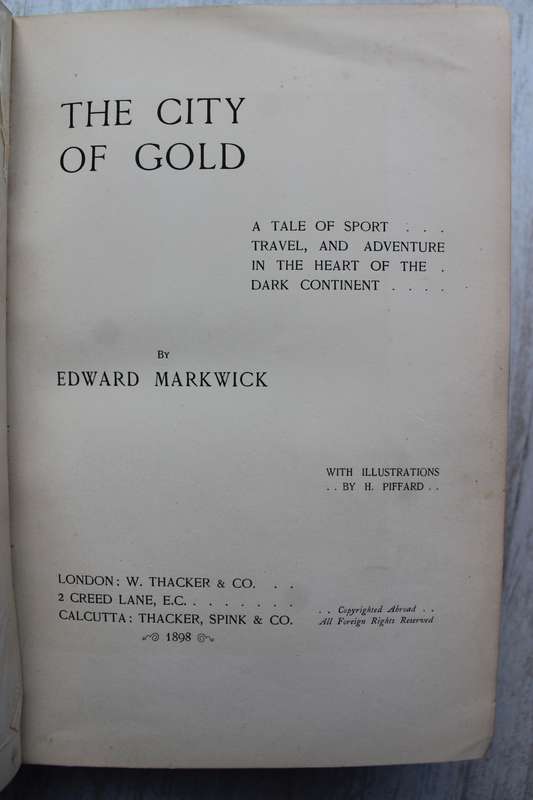 The City of Gold - Markwick