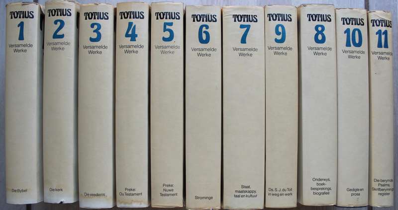 Totius Versamelde Werke 11 Volumes volledig