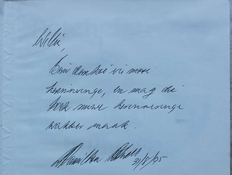 GETEKEN" Potchefstroom Kommando 1938 - 1990  / Hamilton-Attwell