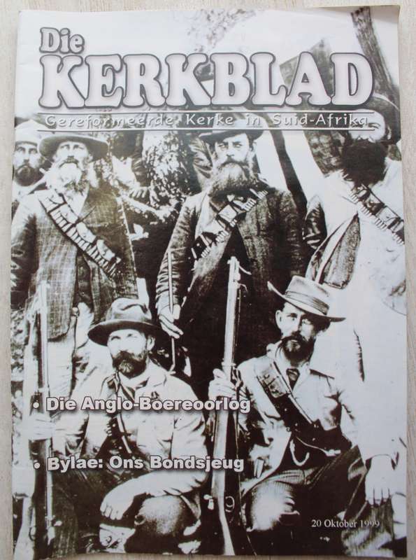 Gereformeerde Kerke Kerkblad - Anglo-Boereoorlog