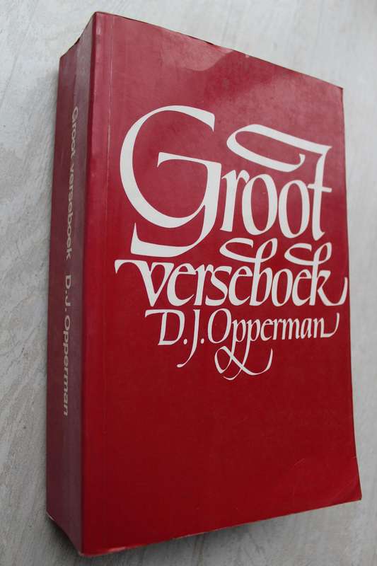 Groot verseboek - DJ Opperman