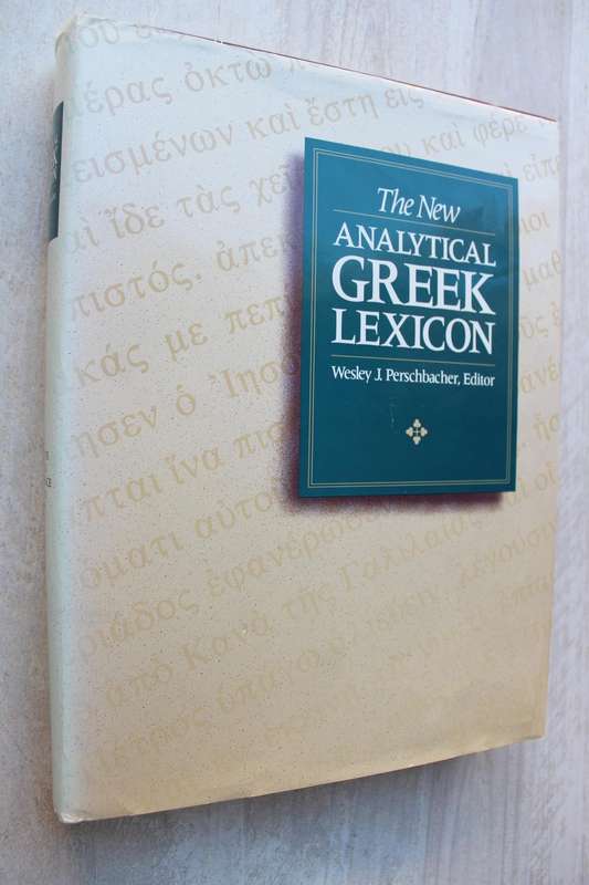 The New Analytical Greek Lexicon / Perschbacher
