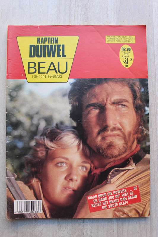 Kaptein Duiwel + Beau die Ontembare nommer 81 -  fotoboek foto verhaal picture story