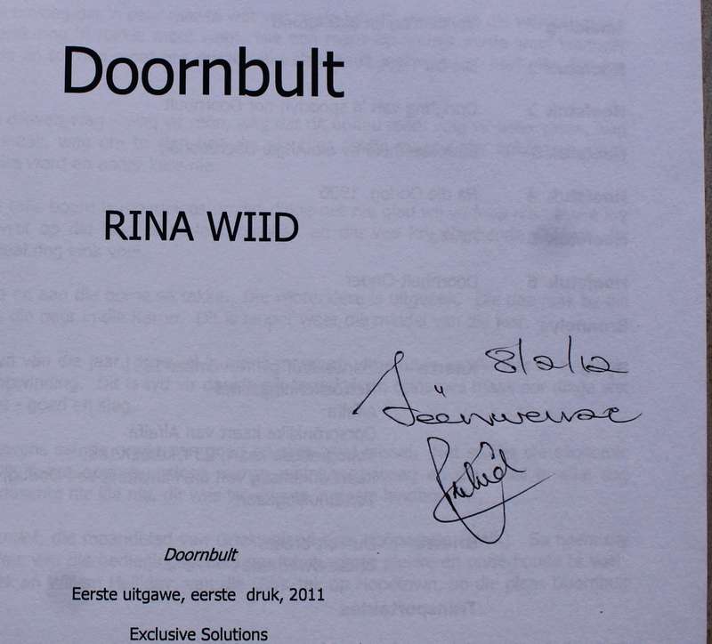 GETEKEN: Doornbult: Geskiedkundige Oorsig 1798-2011  - Rina Wiid
