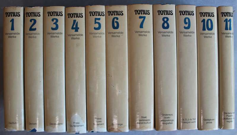 Totius Versamelde Werke 11 Volumes volledig