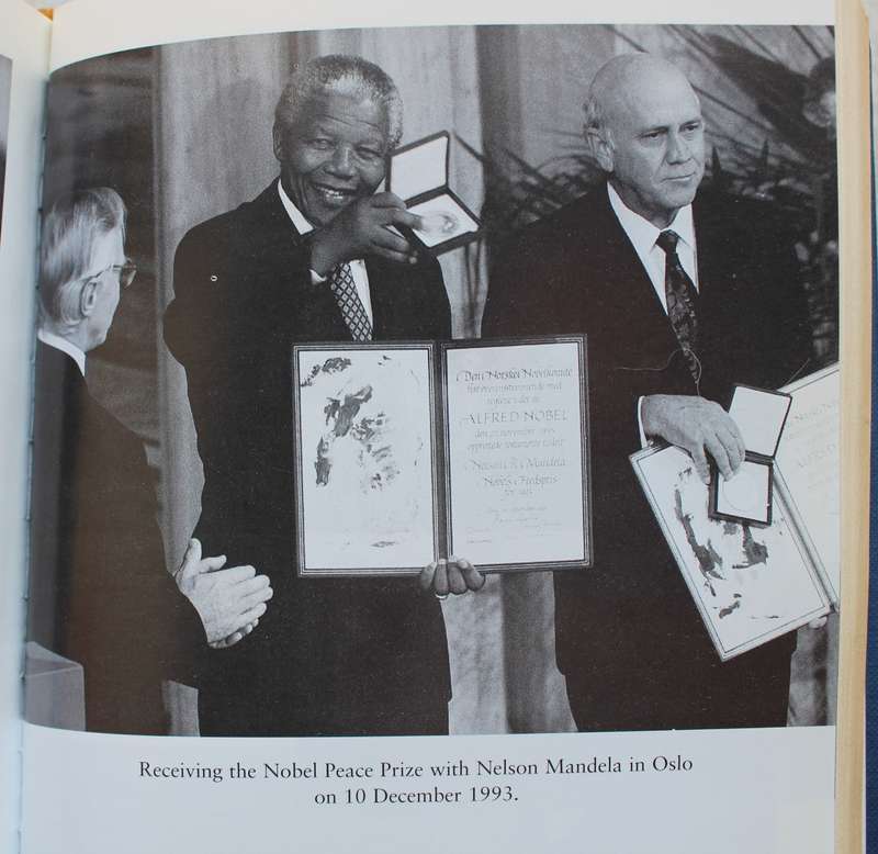 F W De Klerk SIGNED Africana The Last Trek Africana Autobiography