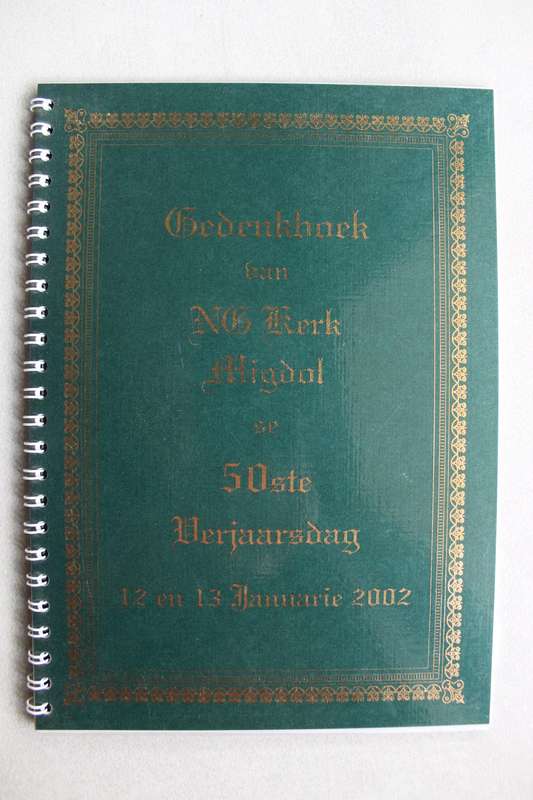 Gedenkboek Nederduits Gereformeerde Kerk Migdol