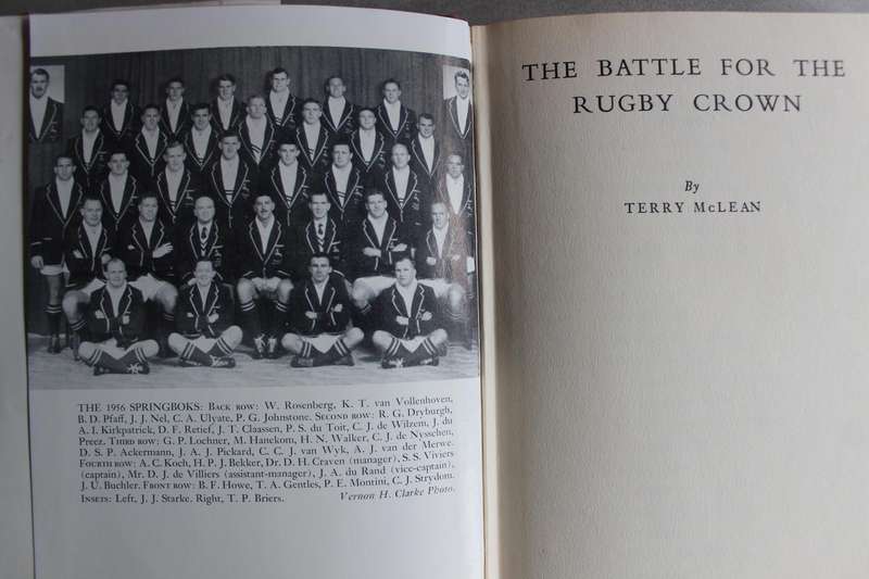 The Battle for the Rugby Crown - Terry McLean