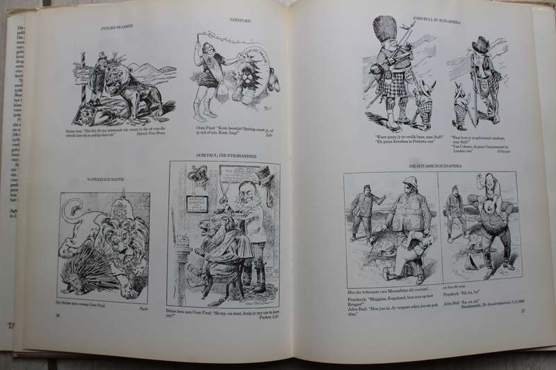 Spotprente van die Anglo-Boereoorlog - M.C.E van Schoor
