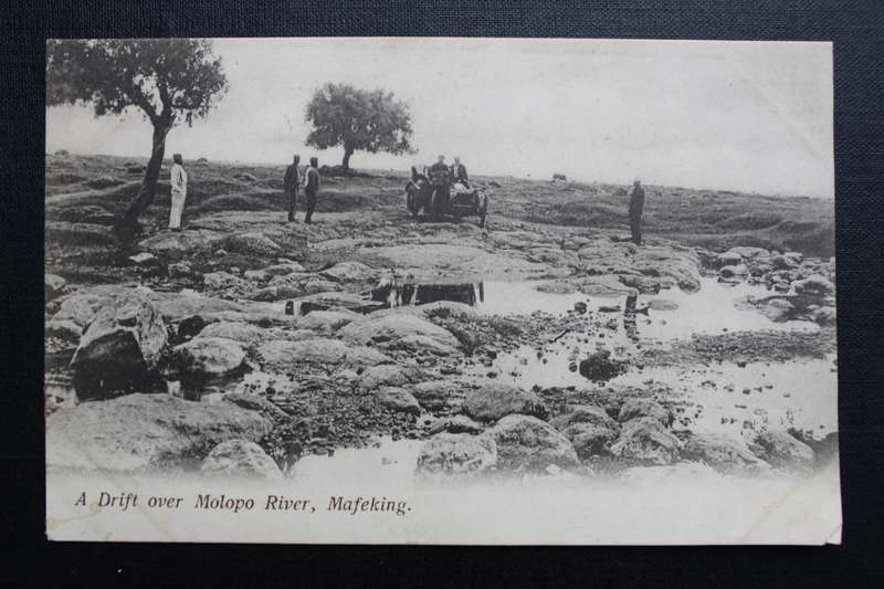 Post Card postcard - Mafeking - A Drift near the Molopo River