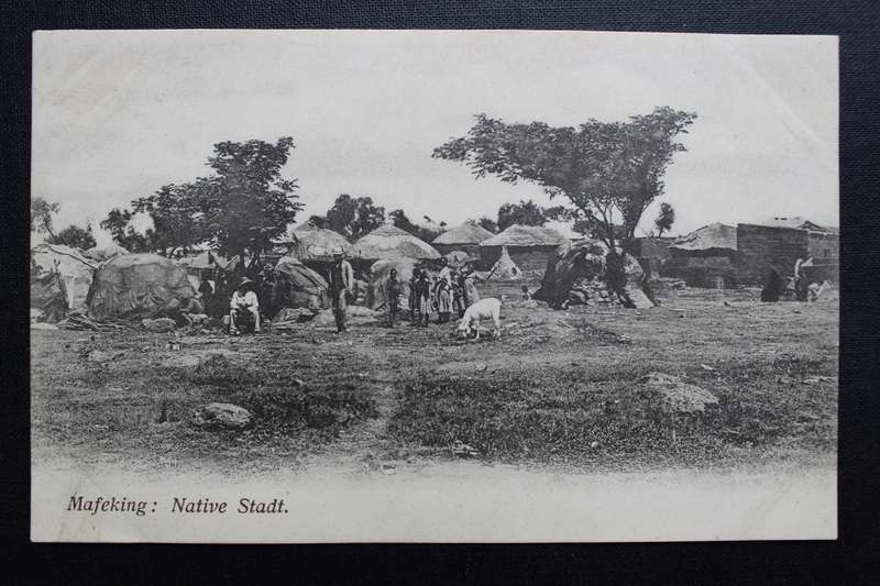 Post Card postcard - Mafeking - Native Stadt