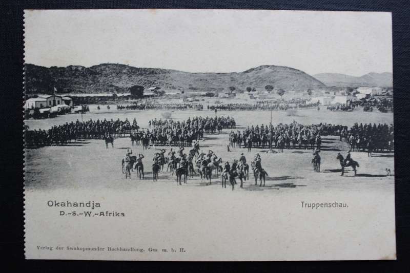 Post Card postcard DSWA Deutsch Sud-West-Africa - Okahandja