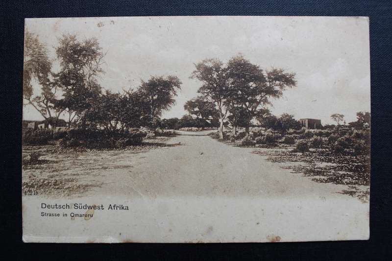 Post Card postcard DSWA Deutsch Sud-West-Africa - Omaruru Strasse