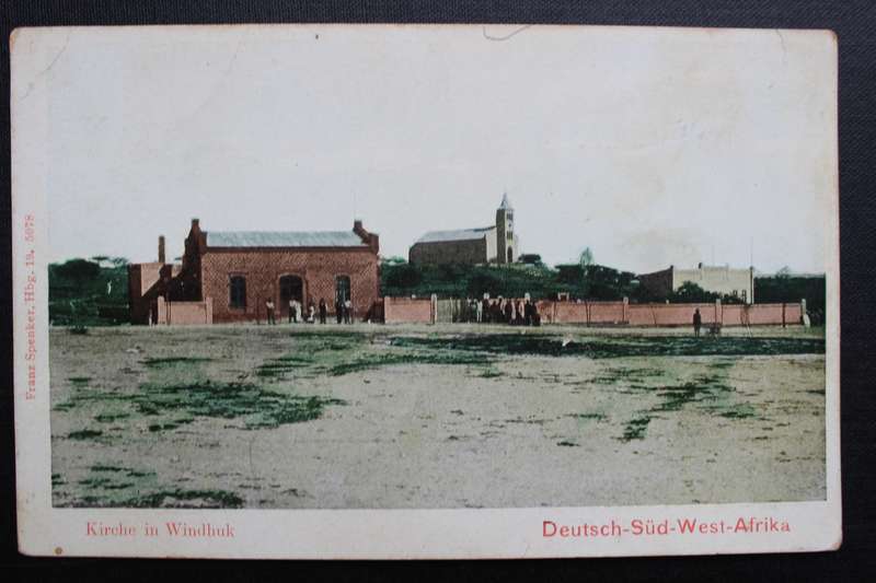 Post Card postcard DSWA Deutsch Sud-West-Africa - Kirche in Windhuk