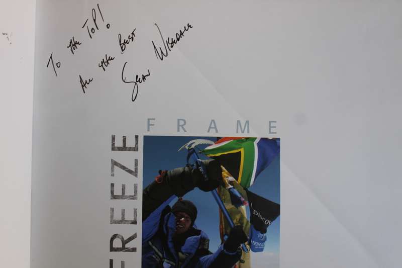SIGNED: Freeze Frame - Sean Wisedale
