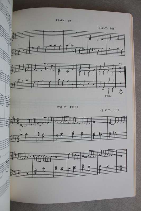 Intonasies vir die Orrel - Vir die 150 Psalms