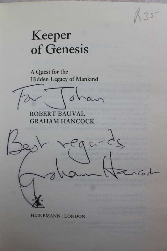 SIGNED: Keeper of Genesis - Graham Hancock