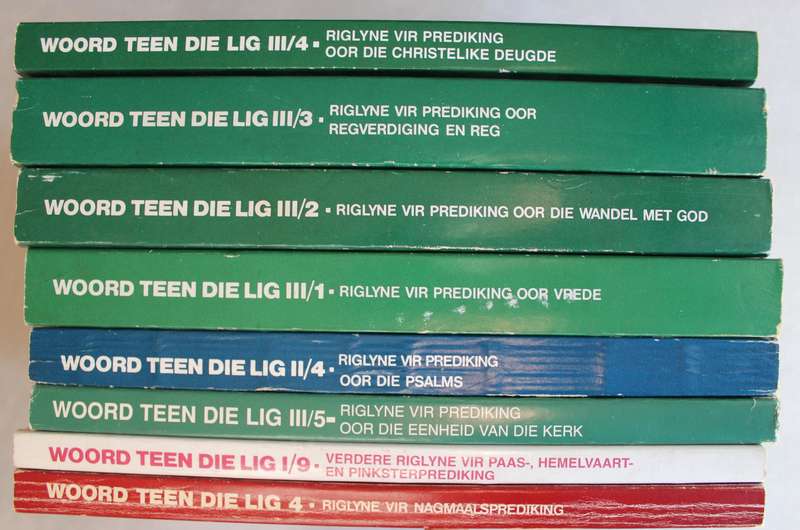 Woord teen die Lig - Riglyne vir prediking x 8 volumes