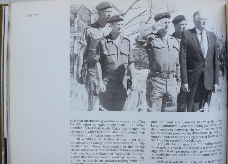 Signed:  SOUTH AFRICA`S BORDER WAR 1966-1989--WILLEM STEENKAMP
