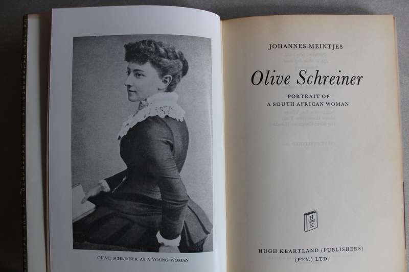 Olive Schreiner - Portrait of a South African Woman By: Johannes Meintjes