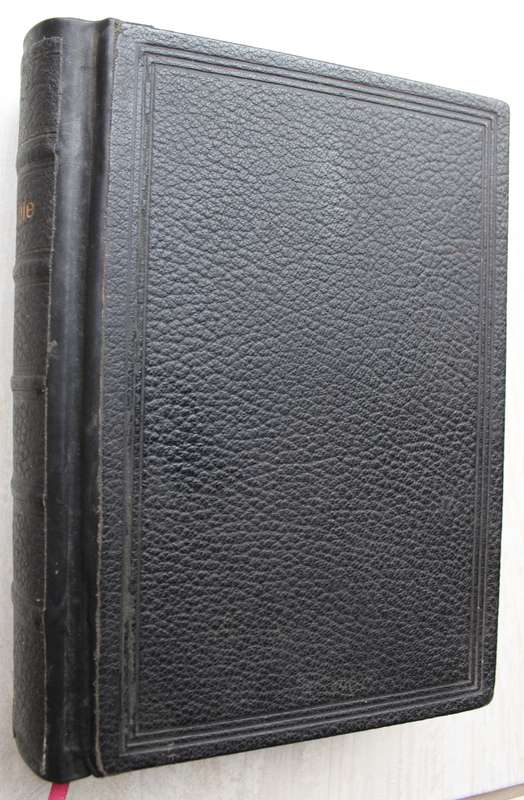 Large antique HOLY BIBLE