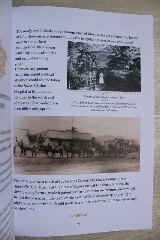 SIGNED: Of A Lion and Eagle : The Story of Constable Charles William Eagle - Leach