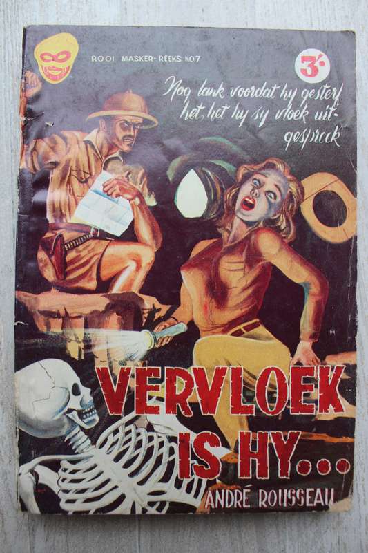 Rooi masker reeks 7 - Vervloek is hy / Andre Rosseau