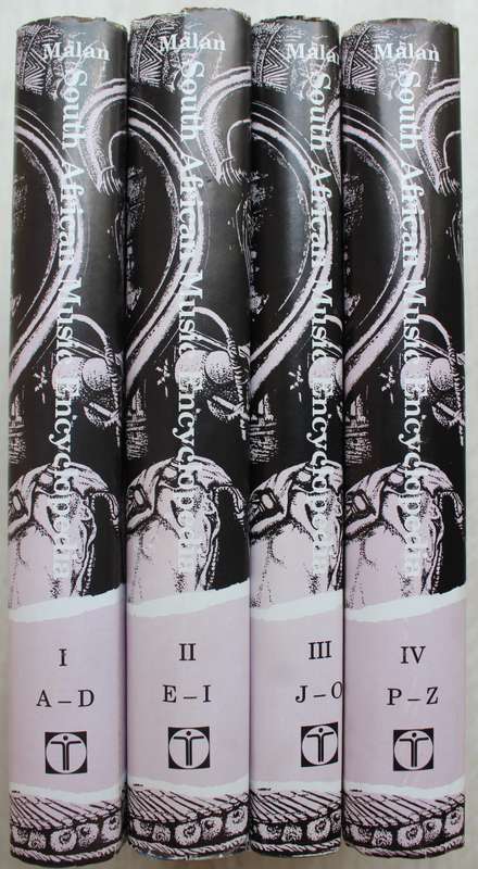 South African Music Encyclopedia - Malan  / 4 Volumes complete