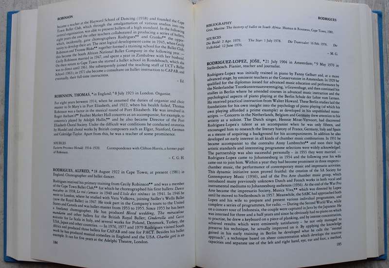 South African Music Encyclopedia - Malan  / 4 Volumes complete