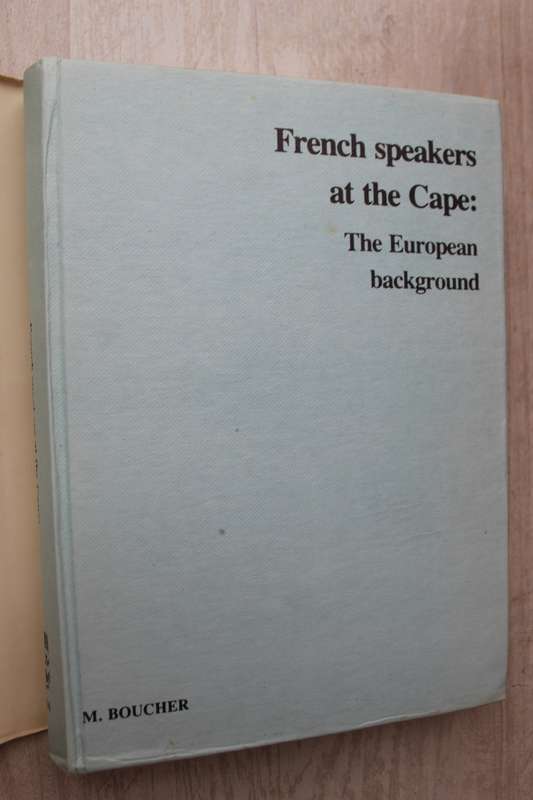FRENCH SPEAKERS AT THE CAPE - Boucher