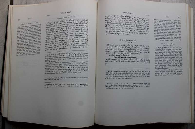 The New Testament Greek and English