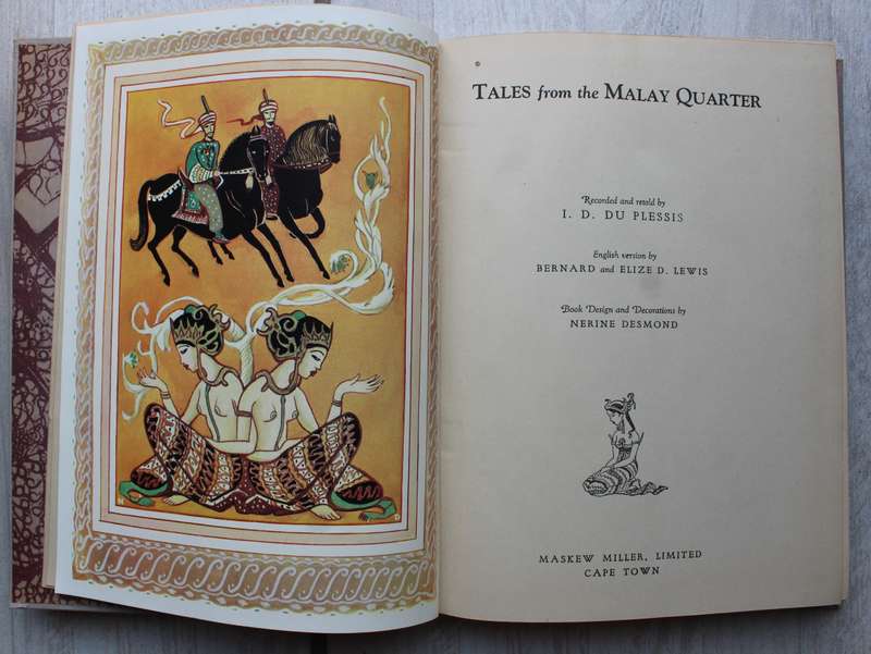 TALES FROM THE MALAY QUARTER -  I D DU PLESSIS