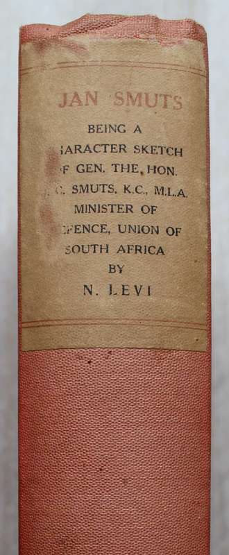 Jan Smuts - Being a Character Sketch  - Levi