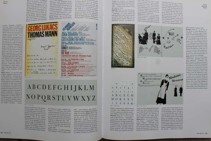 Friedl, Ott, Stein, : Typography. When, Who, How. Wann, Wer, Wie. Quand qui comment