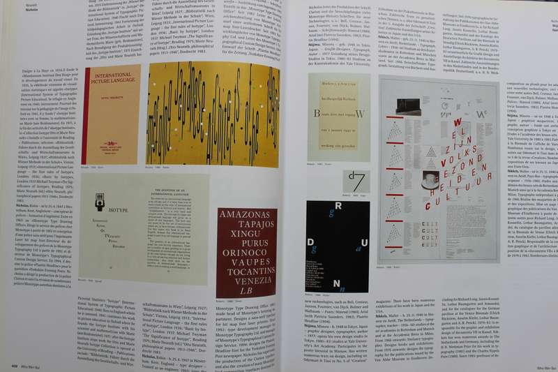 Friedl, Ott, Stein, : Typography. When, Who, How. Wann, Wer, Wie. Quand qui comment