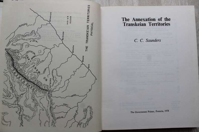 The Annexation of the Transkeian Territories - Saunders
