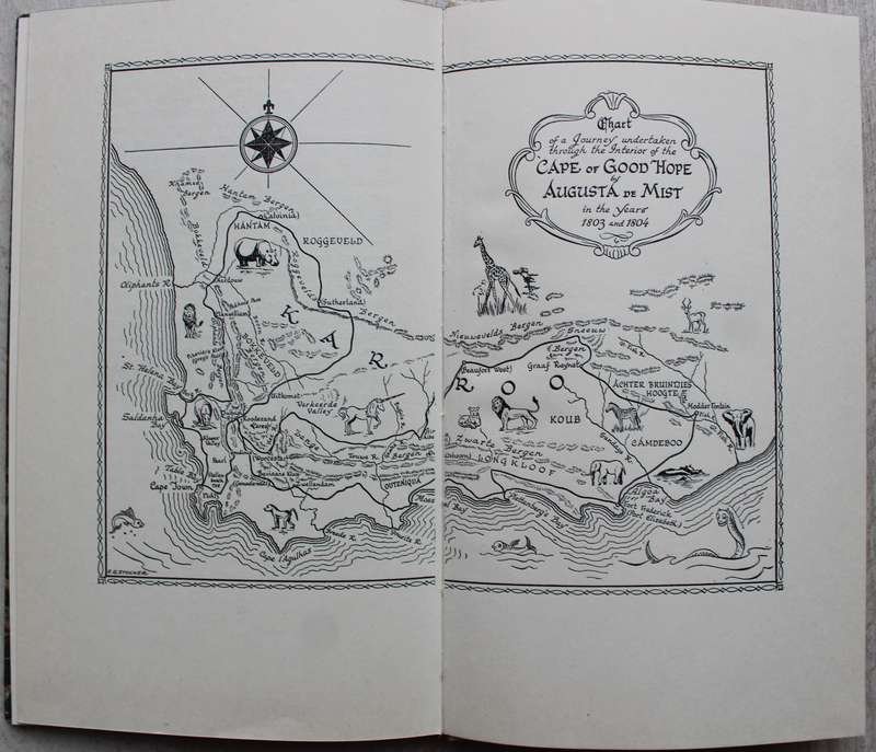 DIARY OF A JOURNEY TO THE CAPE OF GOOD HOPE & THE INTERIOR OF AFRICA IN 1802-1803 - AUGUSTA DE MIST