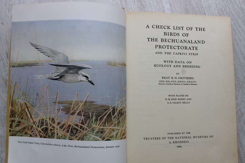 Check list of the birds of Bechuanaland Protectorate and Caprivi Strip / Smithers
