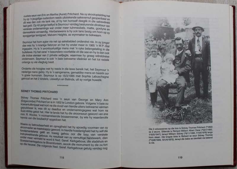 SIGNED: The Pritchard Family in South Africa / Die Familie Pritchard in Suid-Afrika